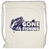 Urban Backwoods Gone Fishing Gym Bag Sports Bag