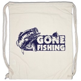 Urban Backwoods Gone Fishing Gym Bag Sports Bag