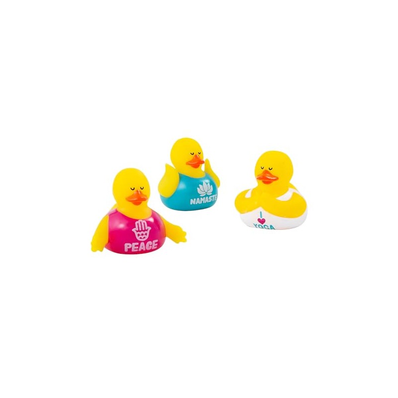 Fun Express Yoga Rubber Ducks - 12 Pc