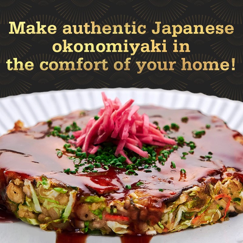 Otafuku Okonomiyaki Kit- Includes Okonomiyaki Flour and Okonomiyaki Sauce for
