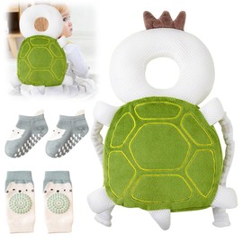 LOMUG Baby Head Guard Pillow Infant Safety Pads Back Protector Baby Safety Baby Backpack Toddler Headrest Back Protection Pillow