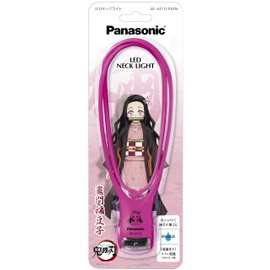 Panasonic BF-AF10/KMN LED Neck Light, Nezuko (Nezuko is printed on the main unit), Limited Quantity, Splashproof, Can be used for about 15 hours