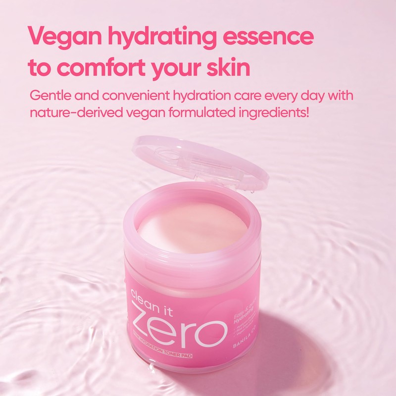 BANILA CO Clean it Zero Pink Hydration Toner Pad |