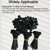 Nylon Universal Cable Tie Buckle, 50 Pcs Nylon Cable Tie