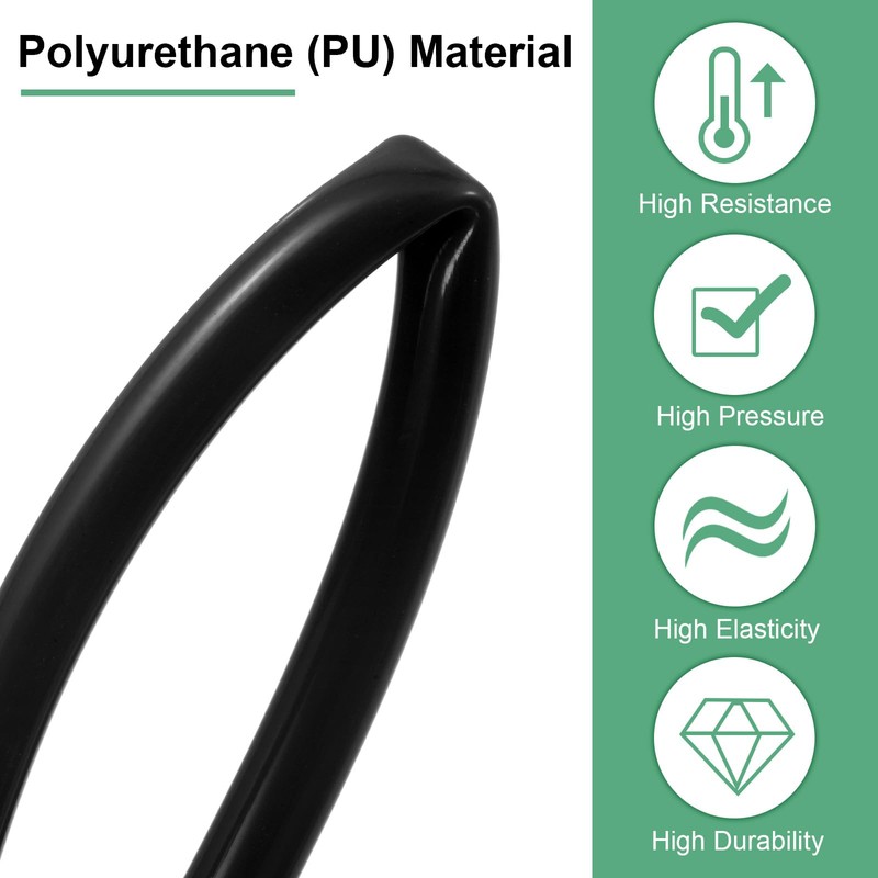 M METERXITY Pneumatic Tube Pipe 0.2 in (5 mm) x