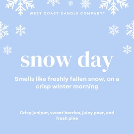 Snow Day Pet Odor Eliminator - All Natural, Non-Toxic, Pure Soy Wax Melts