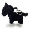Pony Horse Key Ring Plush Toy Cuddly Toy Eclipse Black,