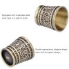 2pcs Embossed Pattern Retro Wine Cup Household Drinking Wine Glass