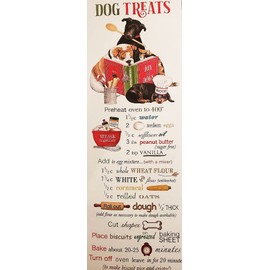 Mary Lake Thompson Dog Treats Recipe Dish Towel