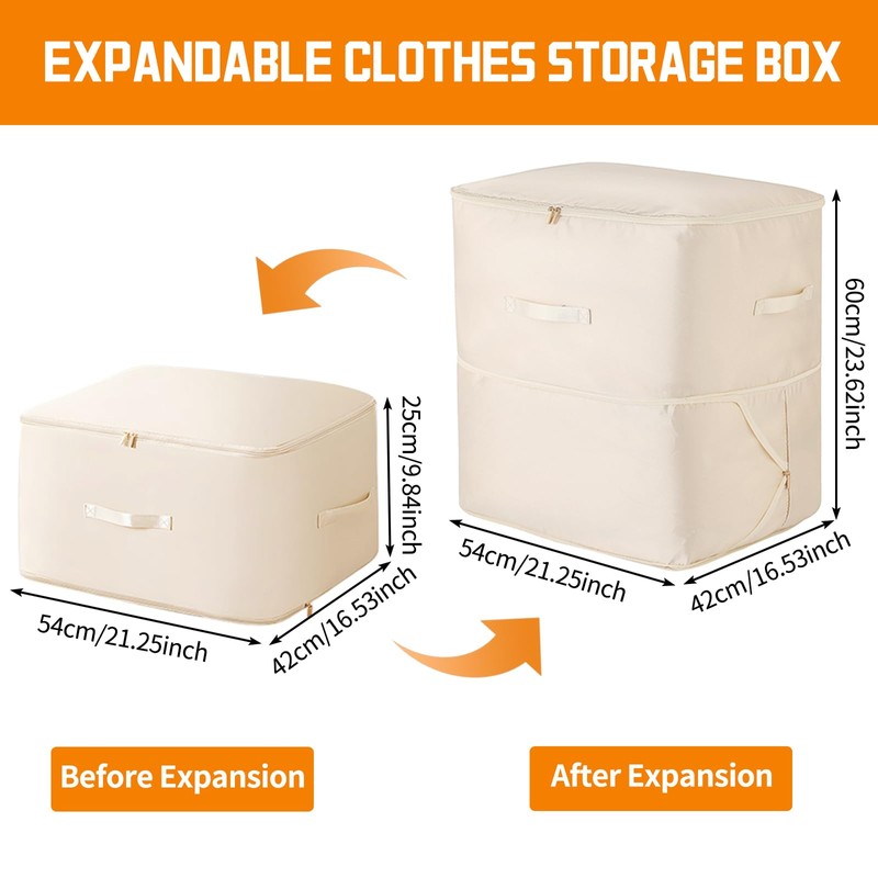 Ultra Space Saving Self Compression Organizer, Large Capacity Packing Organiser