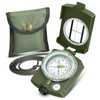Survival Compass, Military Compass, Multifunctional Compass for Hiking, Outdoor Camping,