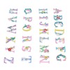 26 Letter Patches DIY Combinations Embroidered Patch Easy Ironing Soft