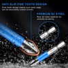 Uadme Magnetic Impact Screwdriver Driver Bits Set, 12Pcs Screwdriver Bit