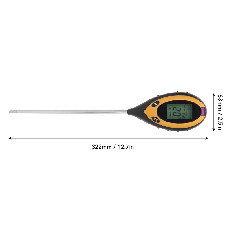 4 in 1 Soil Meter High Accuracy Professional Single Pin