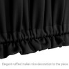 PANOVOUS Blackout French Door Curtains 2 Panels, Front Door Curtains