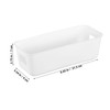 LABRIMP 8Pcs Plastic Storage Bins Versatile Kitchen Pantry Organizer for