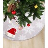 TIDEVAN Large Christmas Tree Skirts, 122 cm Christmas Tree Blanket,