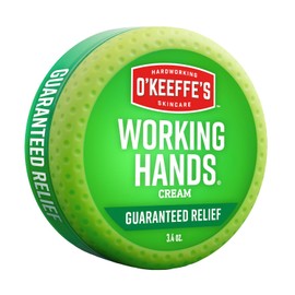 O'Keeffe's Working Hands - Crema para manos, frasco de 100 ml, frasco, 1 unidad, naranja, verde (Orange, Green)