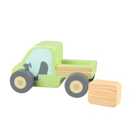 Orange Tree Toys OTT07825 Wooden Truck Toy, Multicolour