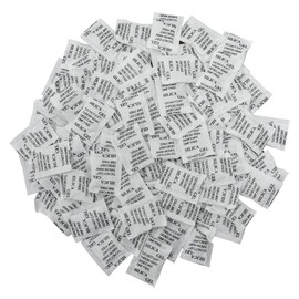 ECYC Pack of 100 Silica-Ge-Moisture Desiccant Packets, Non-Toxic Moisture Absorber Bags for Clothing, Food, Room, Kitchen (1g/Pack)