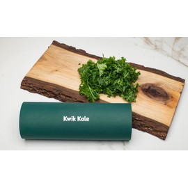 Kwik Kale Salad Massager - Silicone Tube Kitchen Gadget - Ridges to Enhance Flavor & Texture - Dishwasher Safe Cooking Essentials - Unique Cool Chef Must Haves along with Kale Stripper