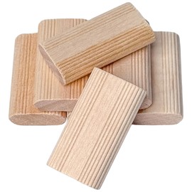 8mm x 22mm x 40mm Wood Domino Joiner, 100 PCS Beechwood Domino Loose Tenons Joinery System