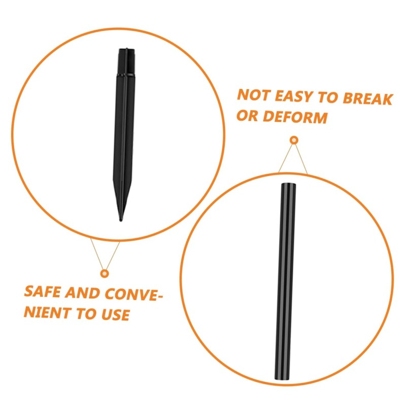 Mipcase Solar Light Ground Stakes Replacement Durable Outdoor Stakes for