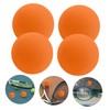 Hohopeti 4 Pcs High Elasticity Squash Racket Balls Rubber for