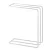 Yamazaki Industries 7145 Alloy Steel Dish Towel Hanger Tower, White
