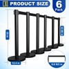 XPCARE Crowd Control Stanchion,6 Pieces Stanchion Set with 6.6ft/2 m