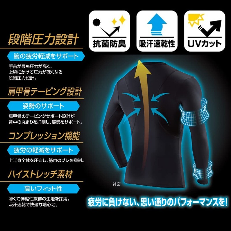 プロ・フィッツ スポーツテックロングスリーブ MEN L