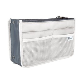 Periea Chelsy Handbag Organiser Insert (White, Large)