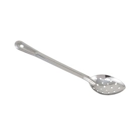 Winco Stainless Steel Basting Spoon, Perforated, 15", 1.2mm