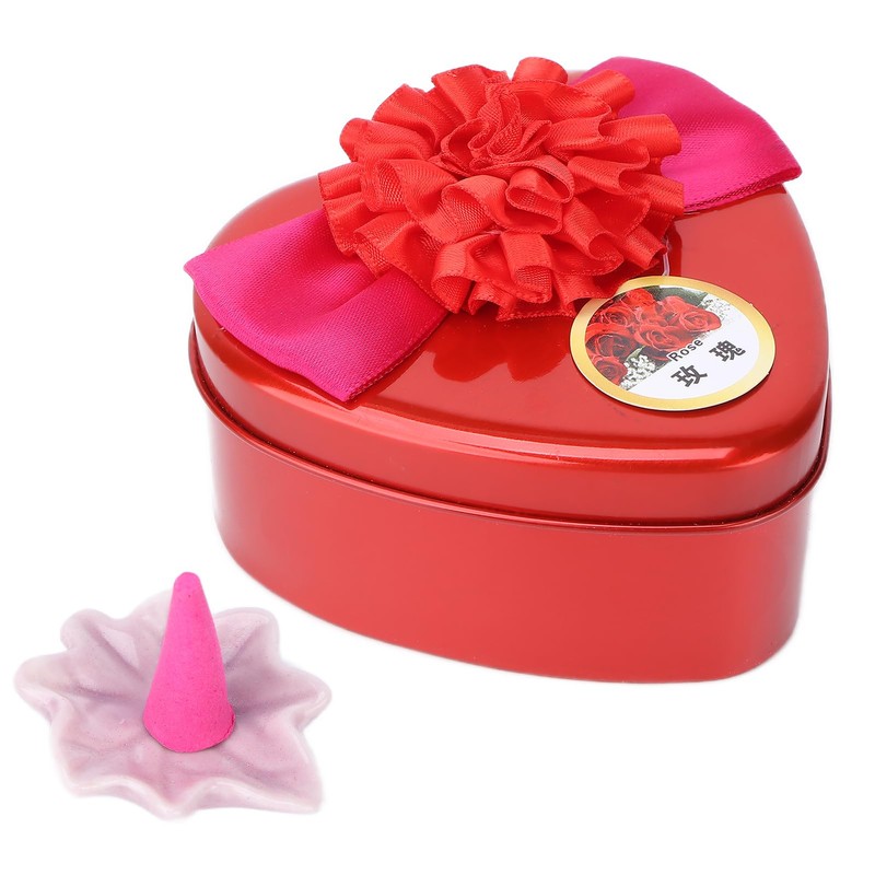 Qukaim Back Incense Red Rose Incense Cones Strong Fragrance Indoor