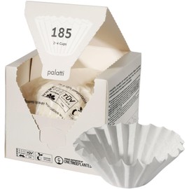 Palatti 185 Basket Coffee Paper Filters
