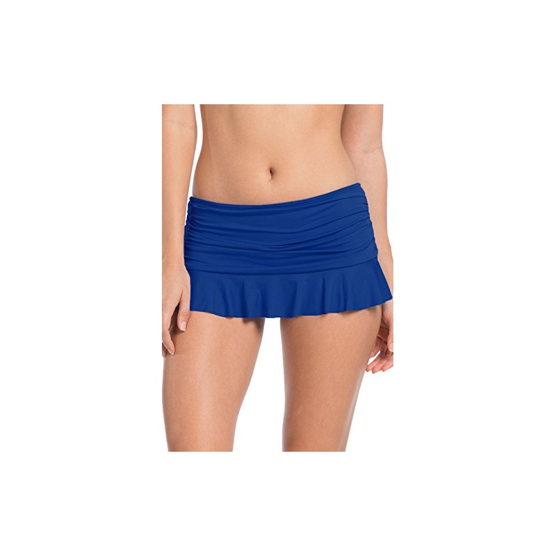 La Blanca Traje de baño Hipster con Falda y Volantes
