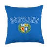 Scotland Crest Throw Pillow