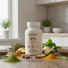 Sl-Imessia D-15 Botanical Balance 30 Vegan Capsules – GMO-Free Natural Dietary Supplement for Digestive Health, Detox, and Daily Wellness Support