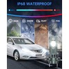 ZSTOPCL Compatible with Hyundai Sonata 2011-2014 Fog Bulbs, High&Low Beam