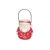 C&F Home Santa Lantern Red