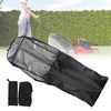 SilverCoated Lawn Mower Waterproof Cover High Temperature Resistance Dustproof Protector(Black
