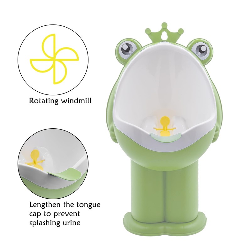 Frog Pee Training, Standing Potty Training Urinal for Boys, Urinal