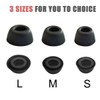 Mijusun JBPRO01 Black-85t Earbuds Replacement Tips, 6 Pairs, Compatible with