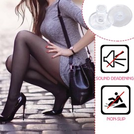 Heel Protectors for Grass 21 Pcs, 3 Sizes Grass High Heel Protectors for Walking on Grass and Uneven Floor, Clear Heel Sink Stoppers for Women Wedding Shoes