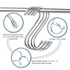 Myfolrena 20 Pack S Hooks for Hanging, 3.4 Inch Metal