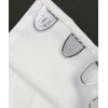 Kyoetsu Tetoron Broad Socks, White Tabi, 4 Pieces, Unisex, 8.3