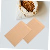 Totority 100pcs Storage Envelopes Resealable Paper Packets for Coins Vegetable
