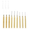 Bead Threader, 9 Pcs Hair Loop Styling Tool Beading Tools