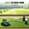 Rolitwils Golf Simulator Tee Anchor Kit, 16-Piece Tether Set with
