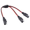 AAOTOKK SAE Y Cable adaptador divisor SAE 1 a 2